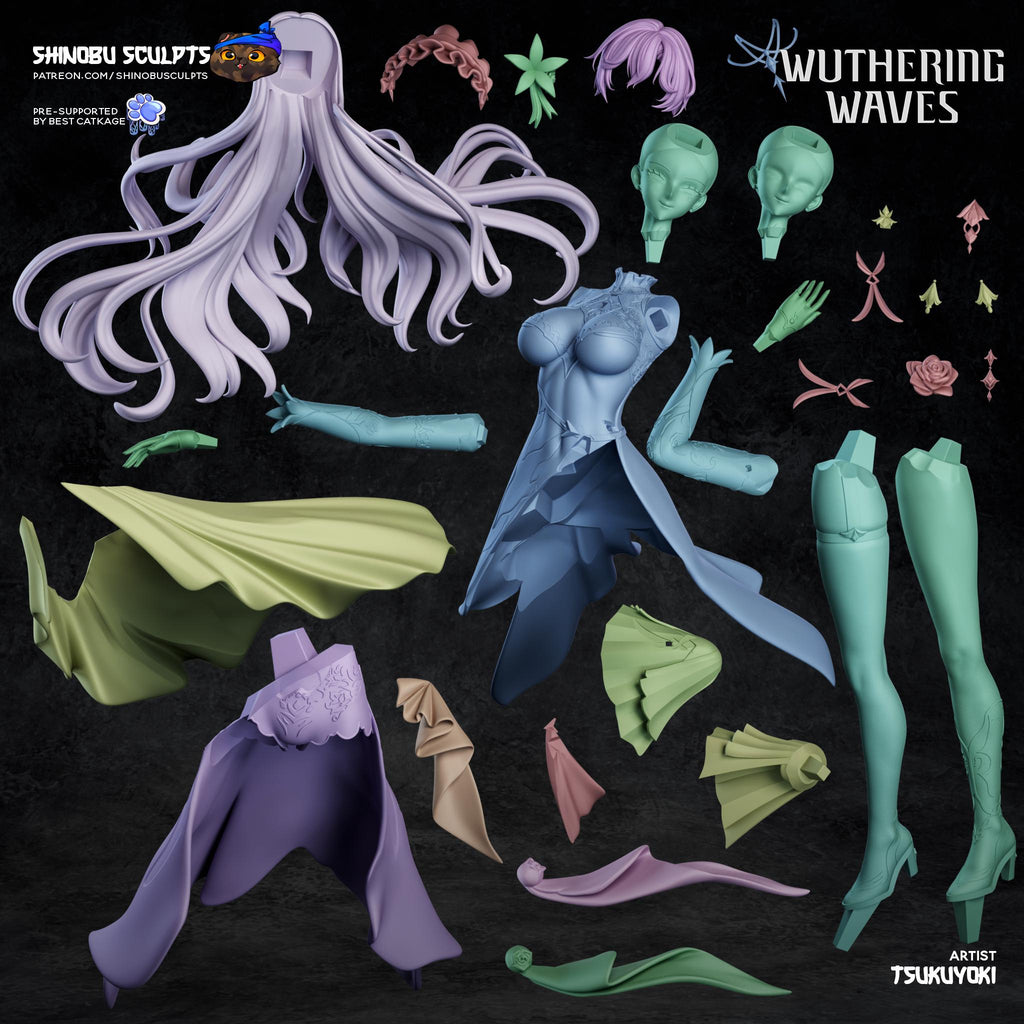 Figure Cantarella - Wuthering Waves - 1/6 Scale - Garage Kit