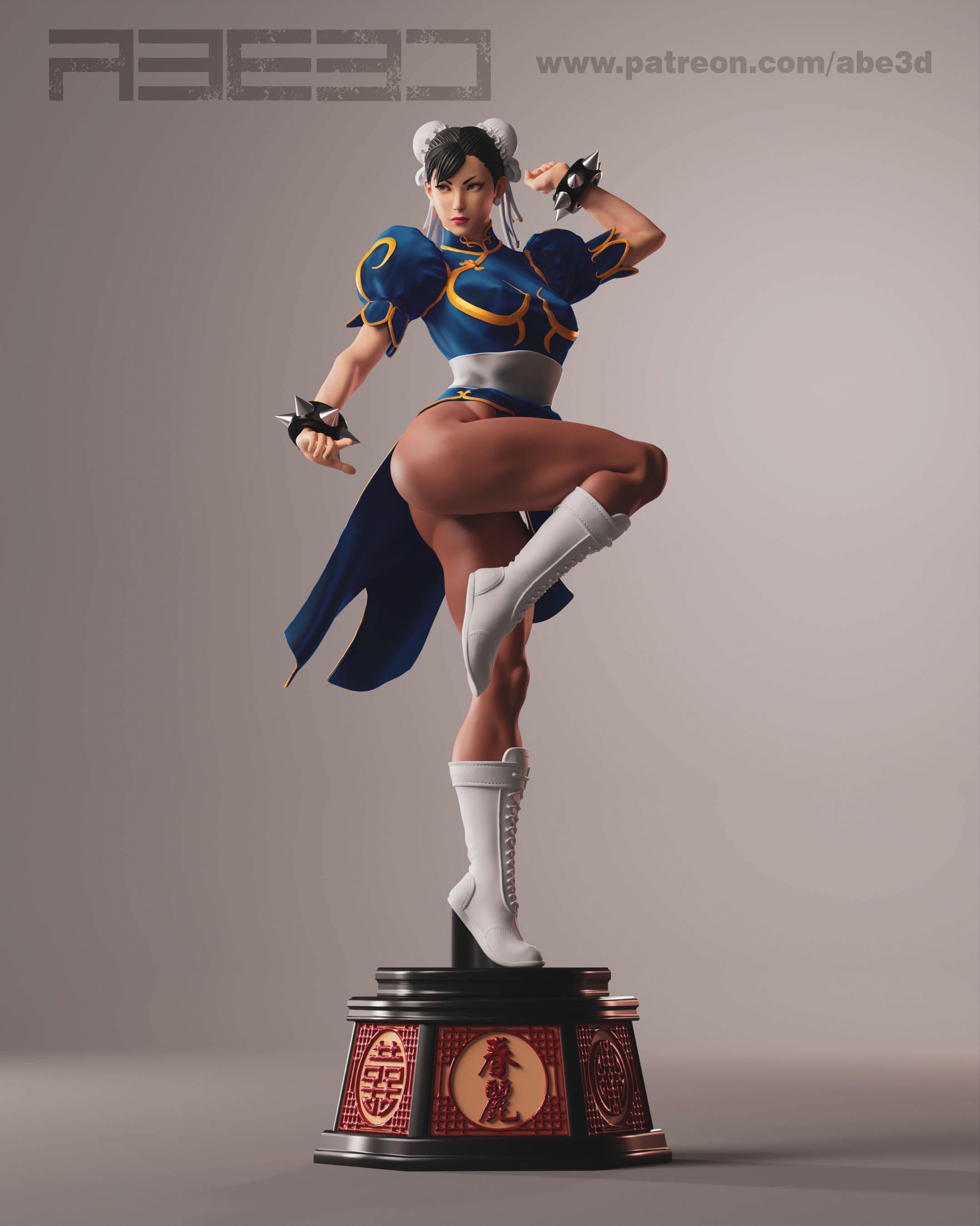 Figure Chun-Li - Street Fighter - 1/7 Scale - Garage Kit