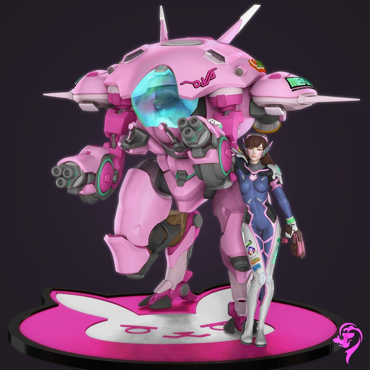 Figure D.Va - Overwatch - 1/7  Scale - Garage Kit
