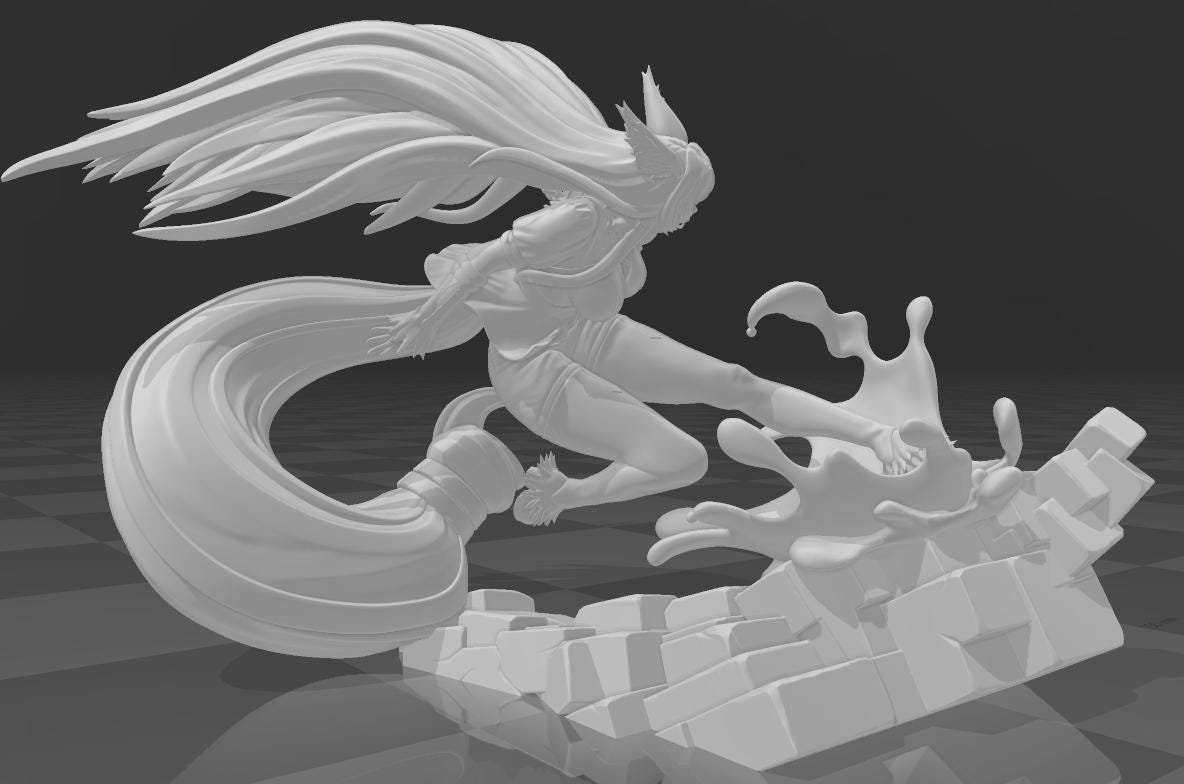Figure Delta - Kage no Jitsuryokusha ni Naritakute! - 1/7 Scale - Garage Kit