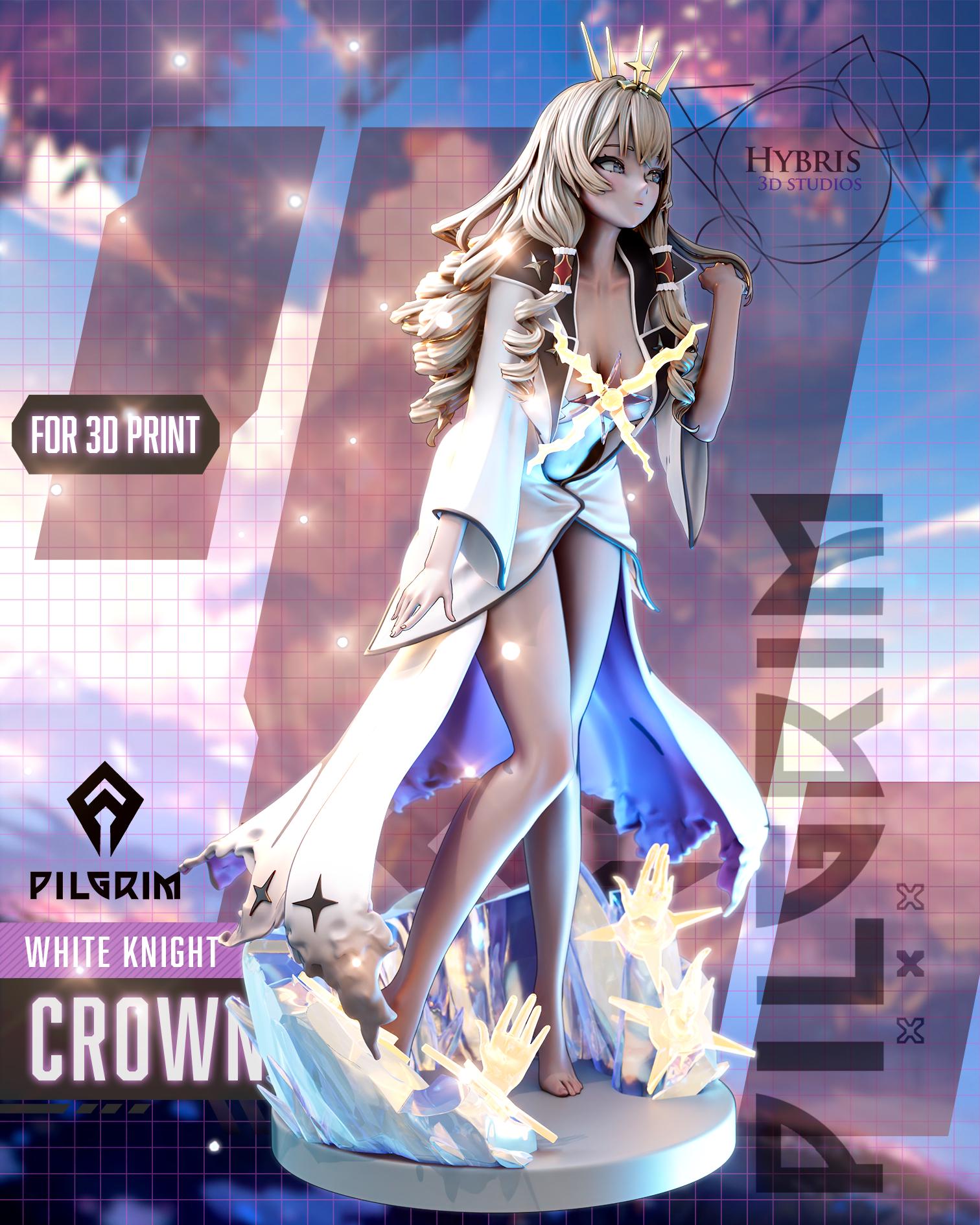 Figure Crown - Goddess of Victory: Nikke - 1/7 Scale - Garage Kit Resin