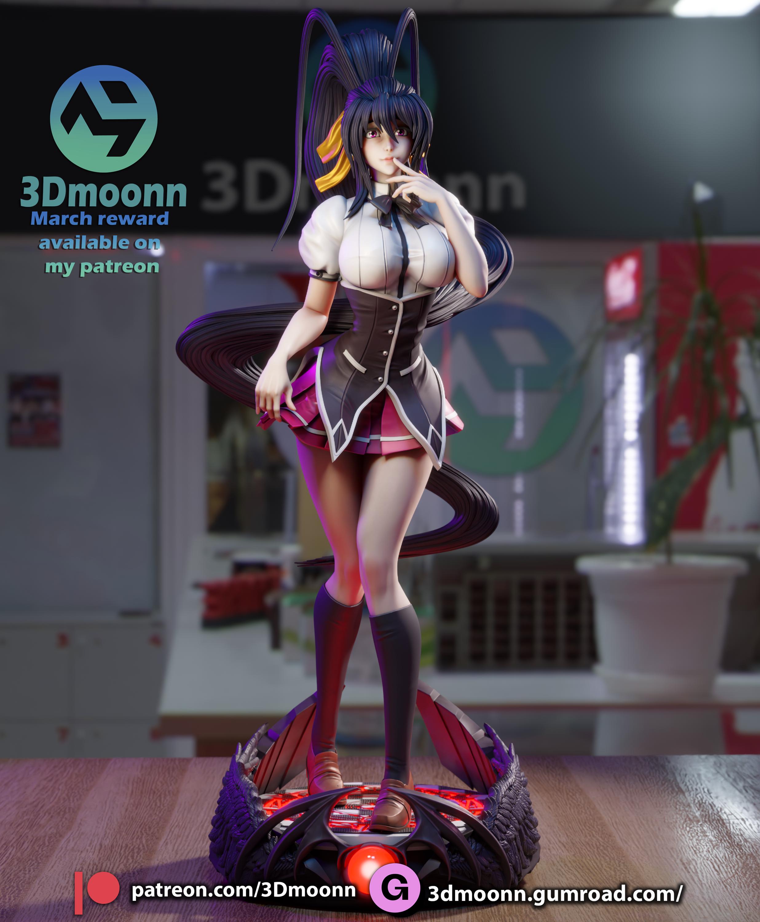 Figure Akeno Himejima - 1/7 Scale - Garage Kit Resin