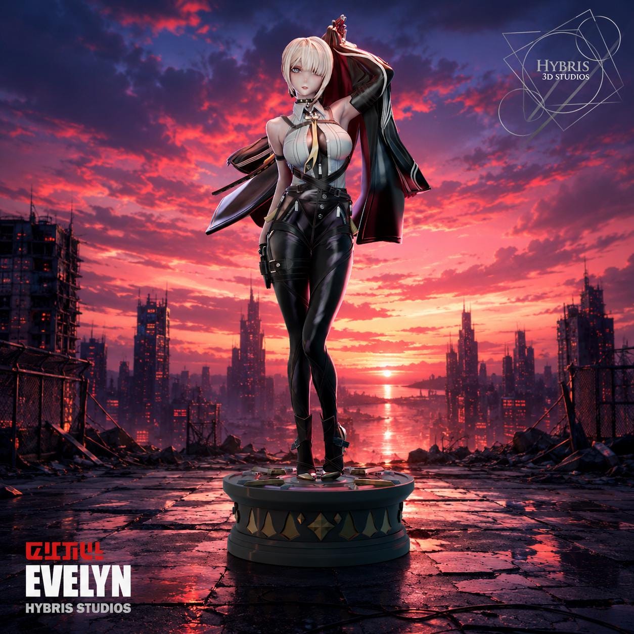Figure Evelyn Chevalier - Zenless Zone Zero - 1/7 Scale - Garage Kit