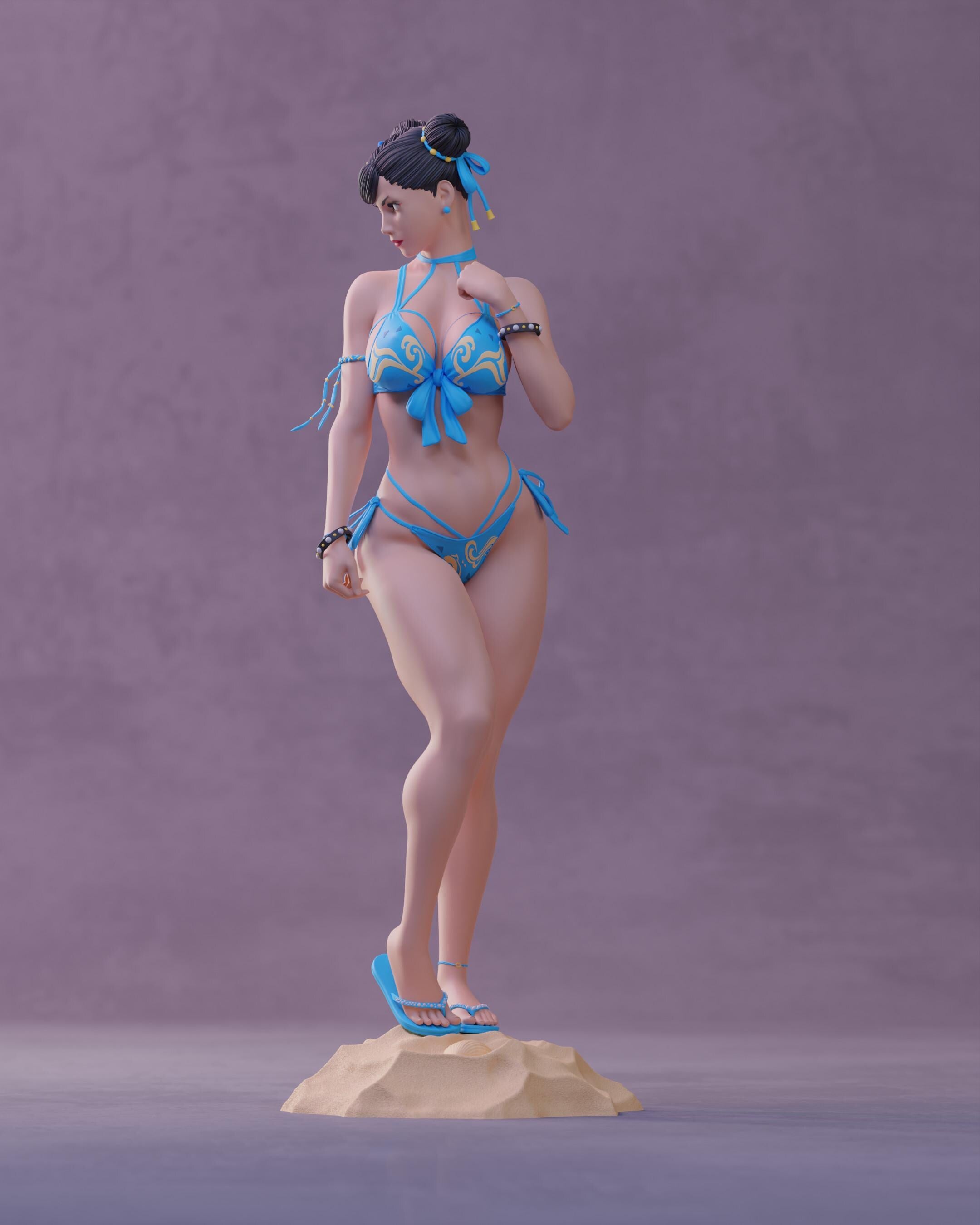 Figure Chun-Li - Street Fighter - 1/6 Scale - Garage Kit