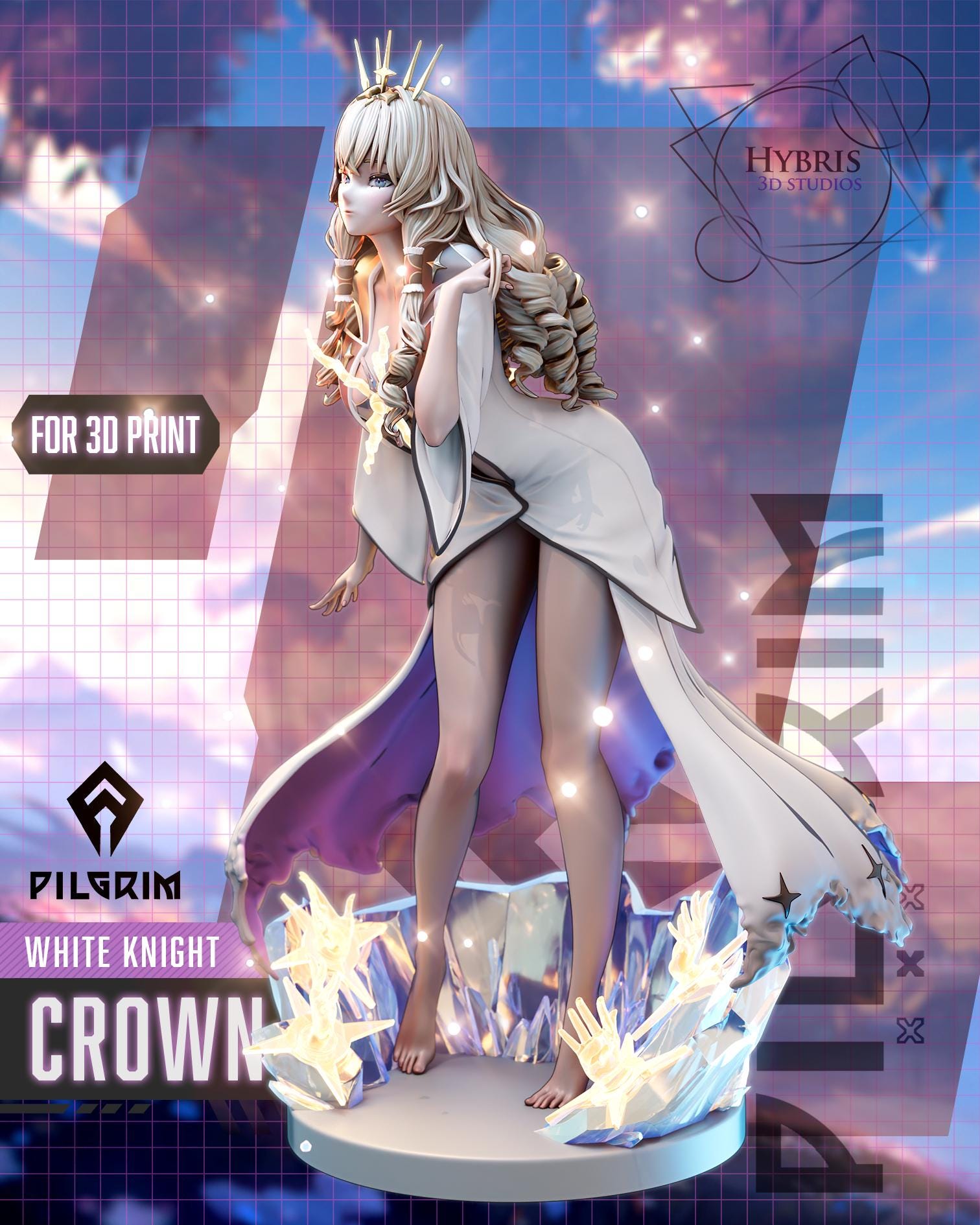 Figure Crown - Goddess of Victory: Nikke - 1/7 Scale - Garage Kit Resin