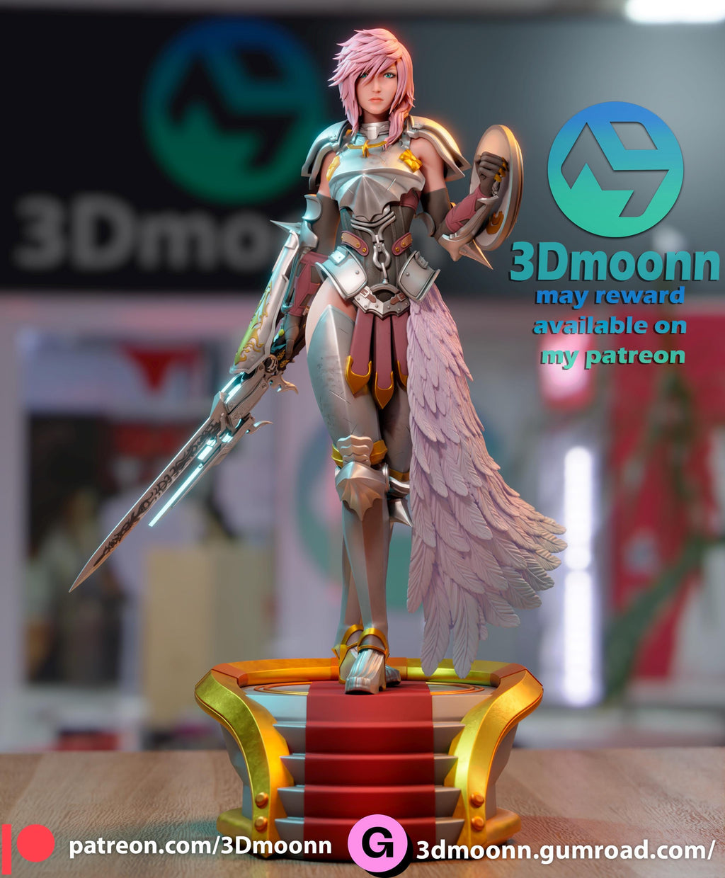 Figure Lightning - FF XIII - 1/7 Scale - Garage Kit Resin