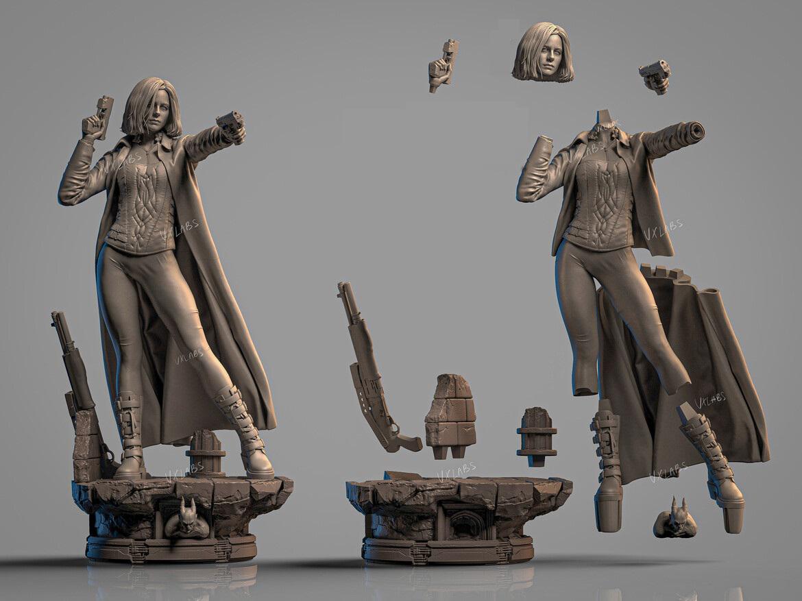 Figure Selene - Underworld - 1/7 Scale - Garage Kit