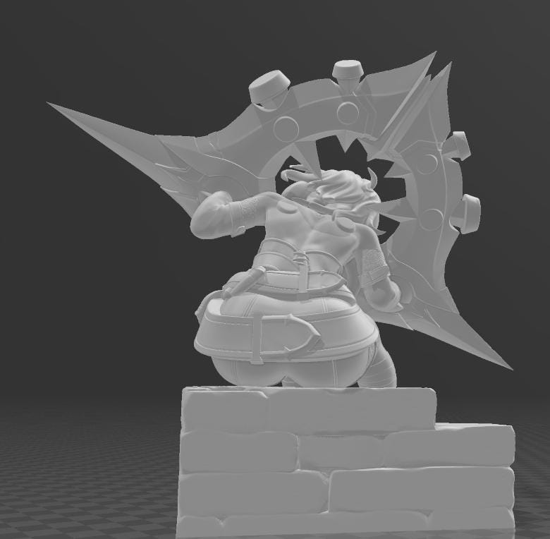 Figure Briar - League of Legends - 1/6 Scale - Garage Kit Resin