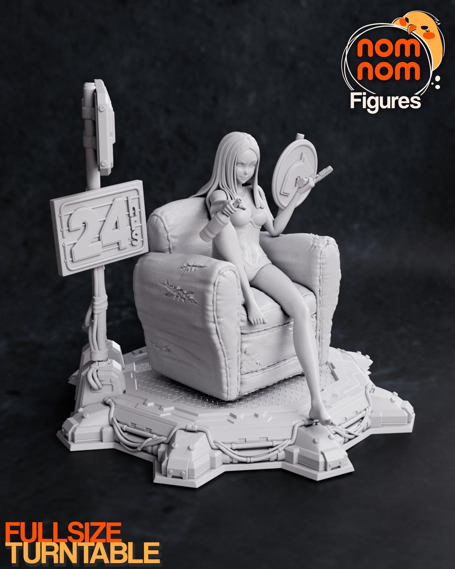 Figure Rebecca - Cyberpunk Edgerunners - 1/8 Scale - Garage Kit