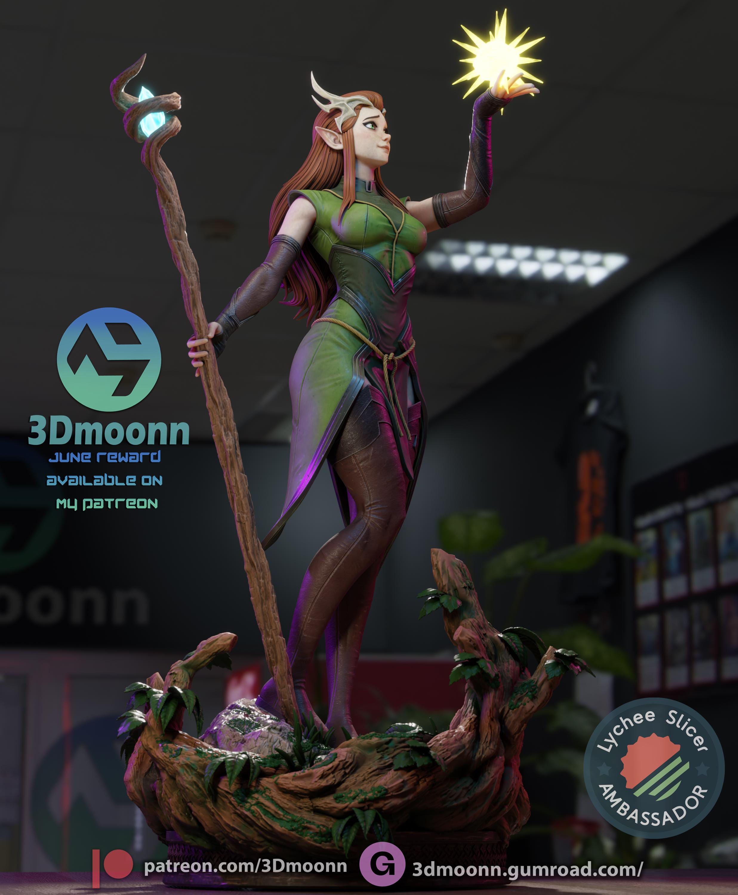 Figure Keyleth - 1/6 Scale - Garage Kit Resin