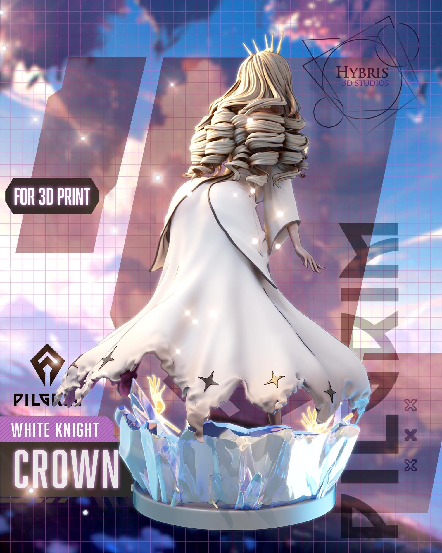 Figure Crown - Goddess of Victory: Nikke - 1/7 Scale - Garage Kit Resin