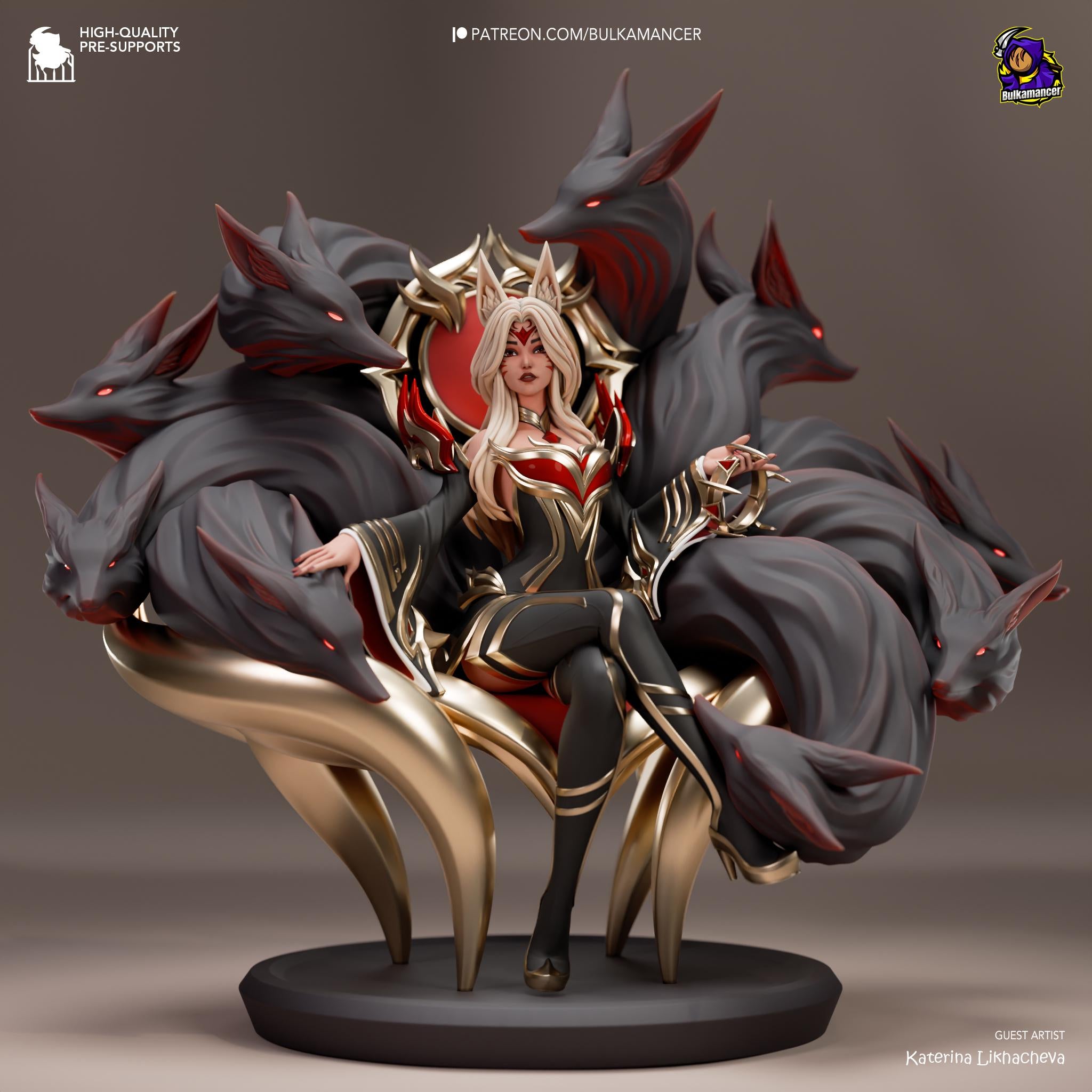 Figure Ahri Immortalized Legend - League of Legends - 1/7 Scale - Garage Kit