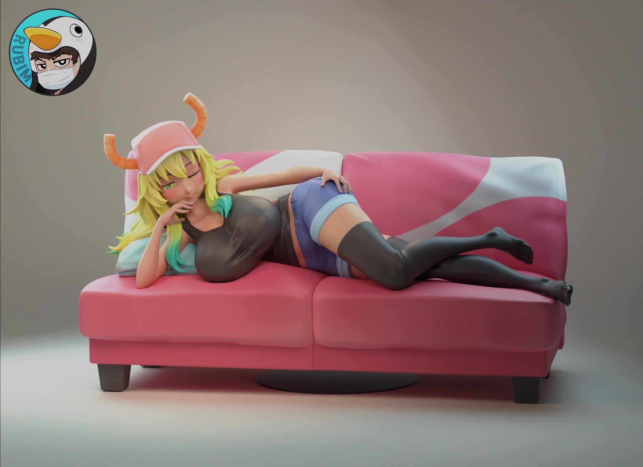 Figure Lucoa (Quetzalcóatl) - Kobayashi-san  - 1/6 Scale - Garage Kit