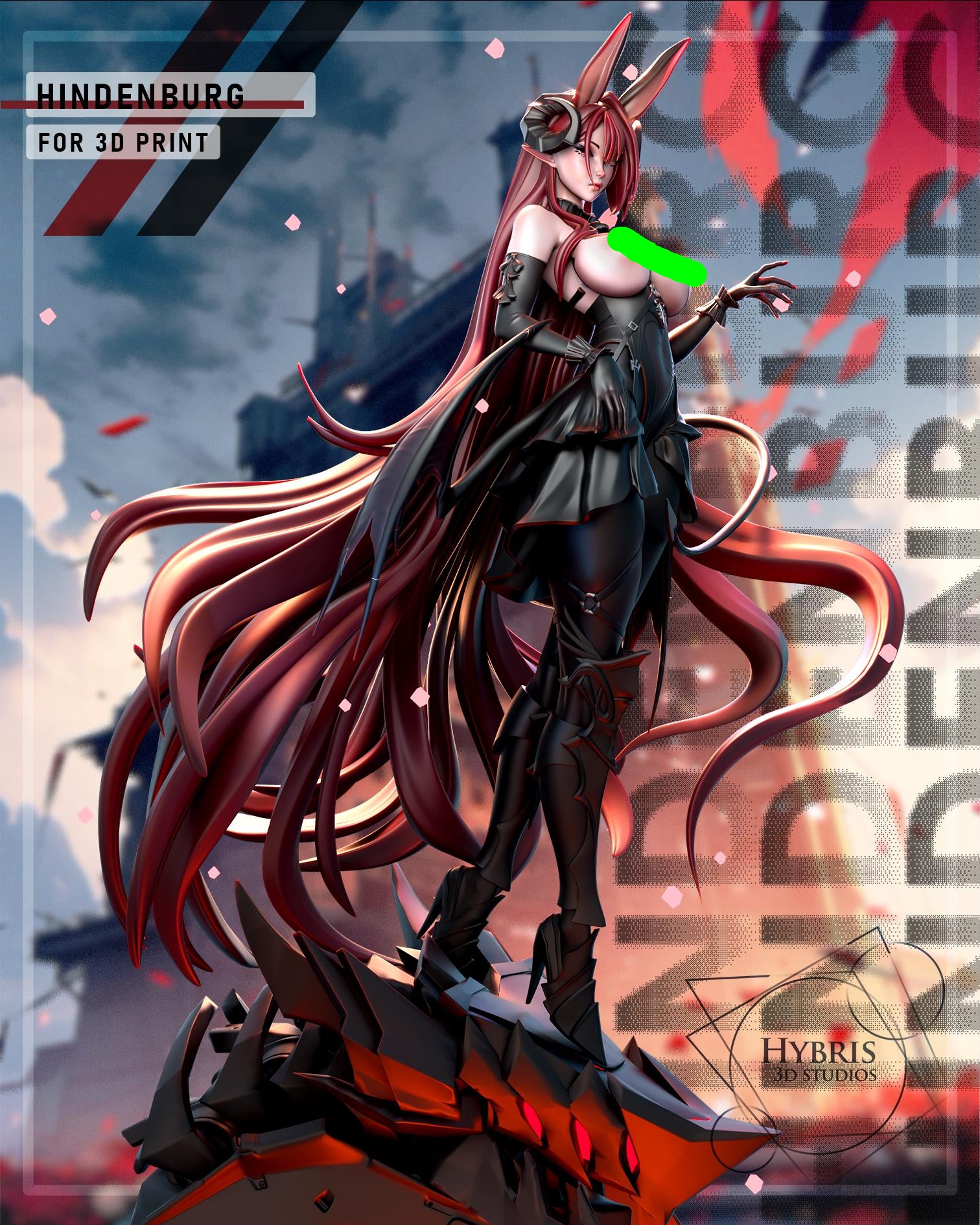 Figure Hindenburg - Azur Lane - 1/7 Scale - Garage Kit