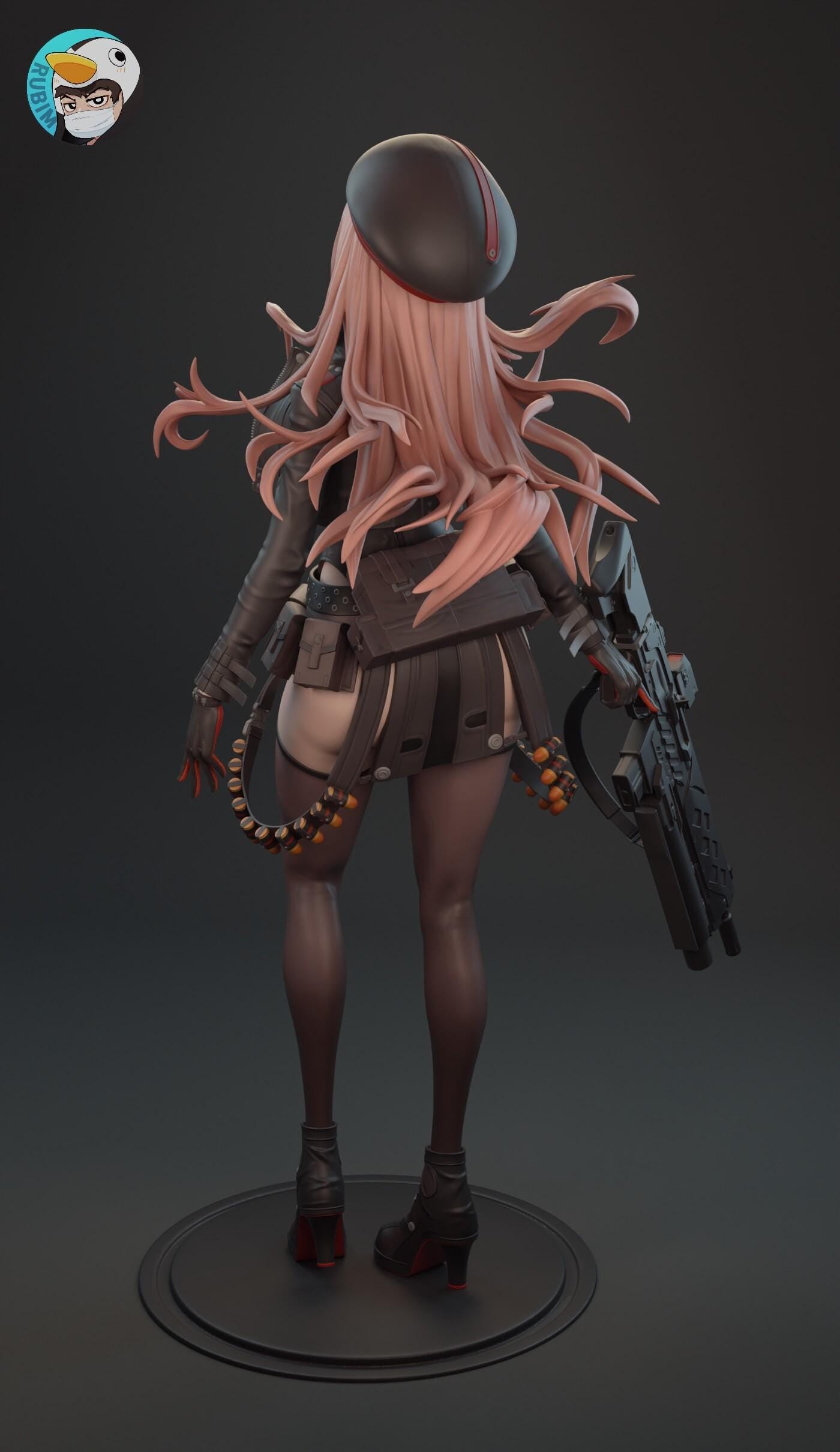 Figure Rapi - Goddess of Victory: Nikke - 1/7 Scale - Garage Kit