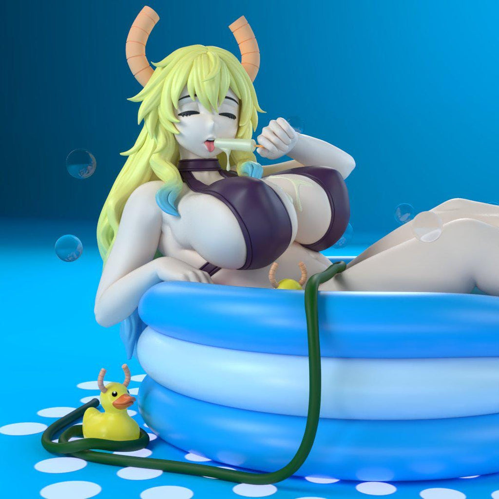 Figure Lucoa (Quetzalcóatl) - Kobayashi-san  - 1/6 Scale - Garage Kit