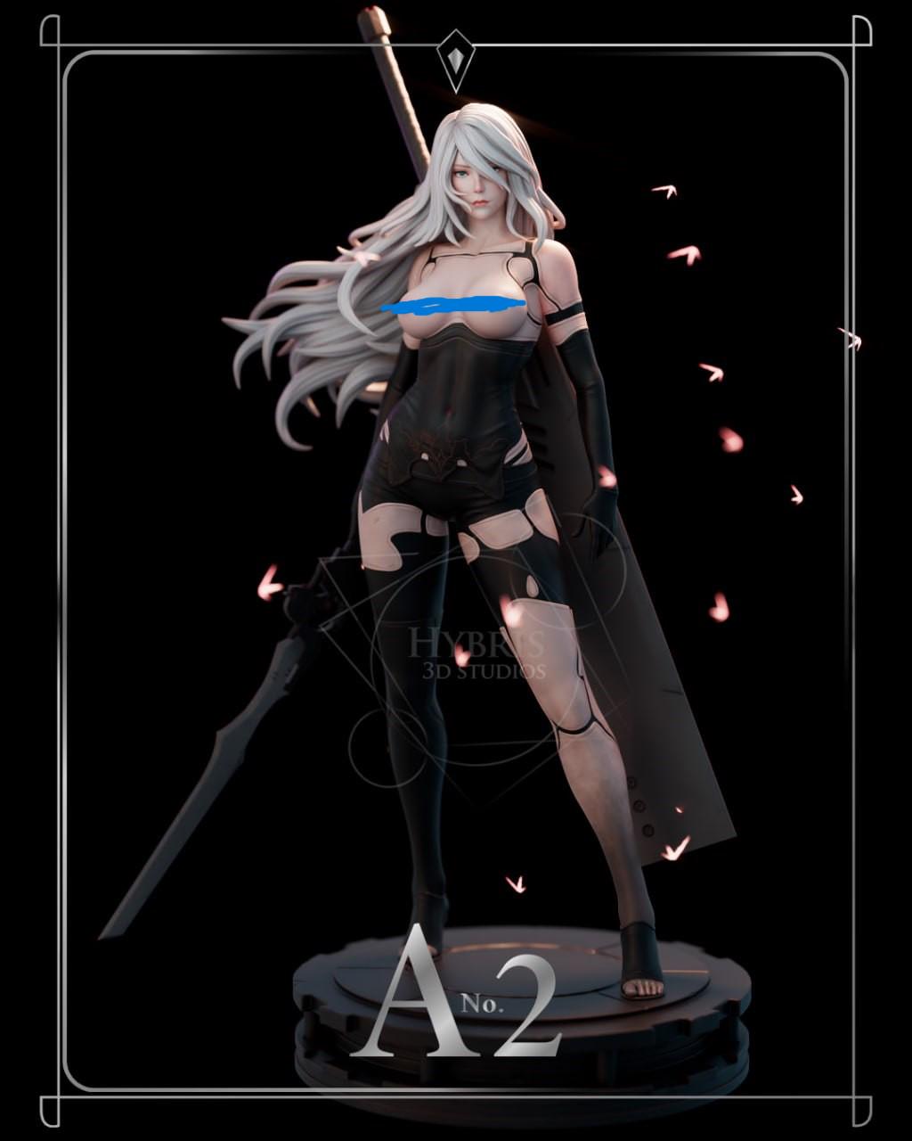 Figure 2A - NieR: Automata - 1/7 Scale - Garage Kit