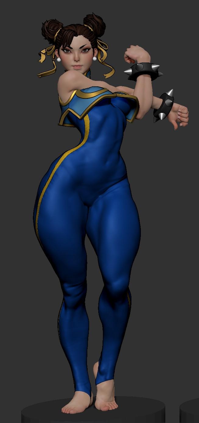 Figure Chun-Li - Street Fighter - 1/6 Scale - Garage Kit