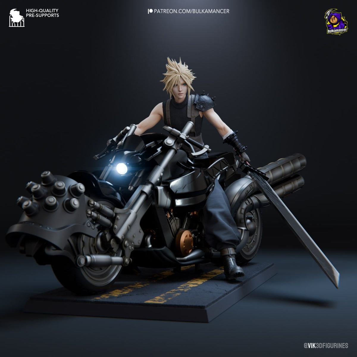 Figure Cloud - FF VII - 1/7 Scale - Garage Kit Resin