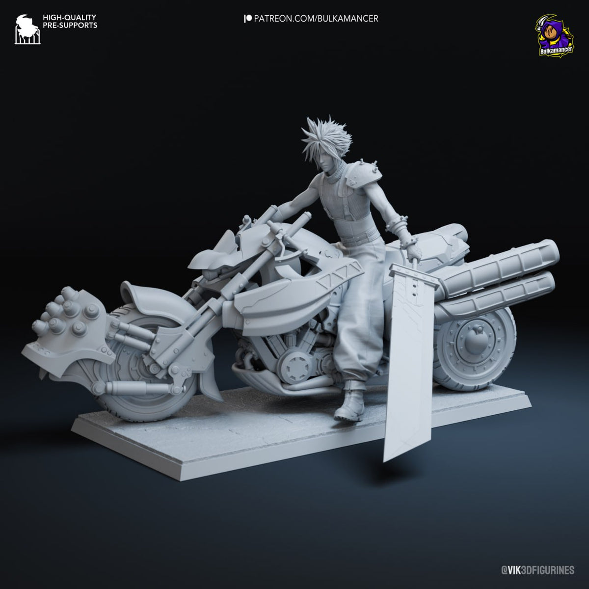 Figure Cloud - FF VII - 1/7 Scale - Garage Kit Resin